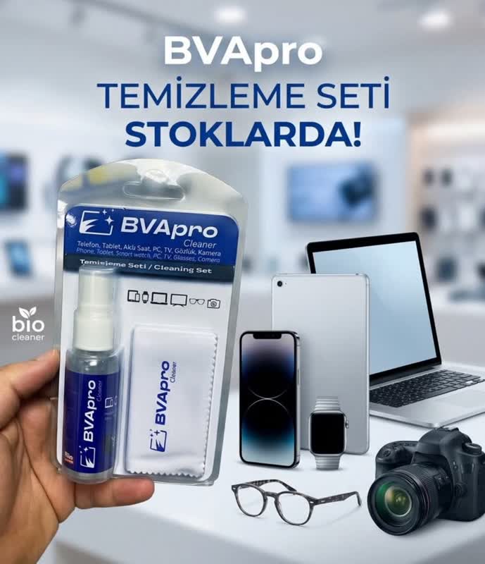 BVApro Ekran ve Elektronik Temizleme Seti