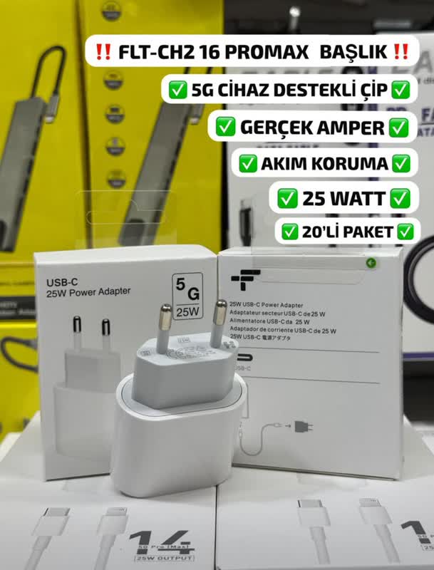 PD Hızlı Şarj Adaptörü