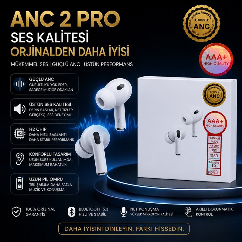 ANC 2 Pro TWS Kablosuz Kulaklık