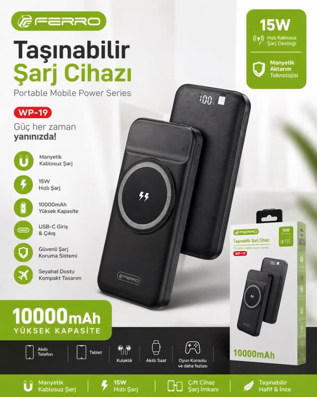 10.000 mAh MagSafe Powerbank