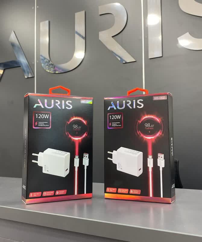 Ekranlı 120W Turbo Şarj Seti