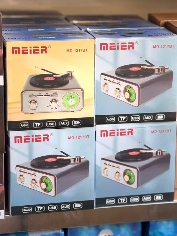 Nostaljik Bluetooth Hoparlör