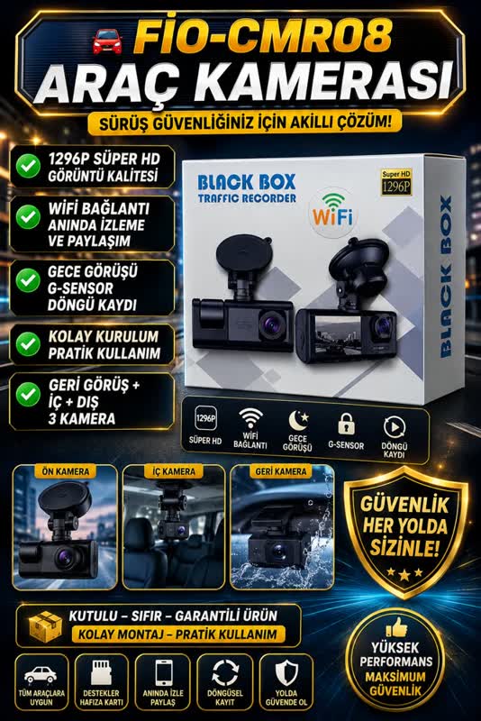 Araç İçi Kayıt Kamerası