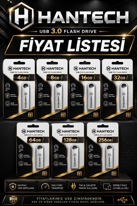 Hantech USB 3.0 Flash Bellek