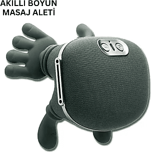 FH-670 Şarjlı Boyun ve Omuz Masaj Aleti – Isıtmalı 4 Kollu Yoğurma Masaj Cihazı - Görsel 1